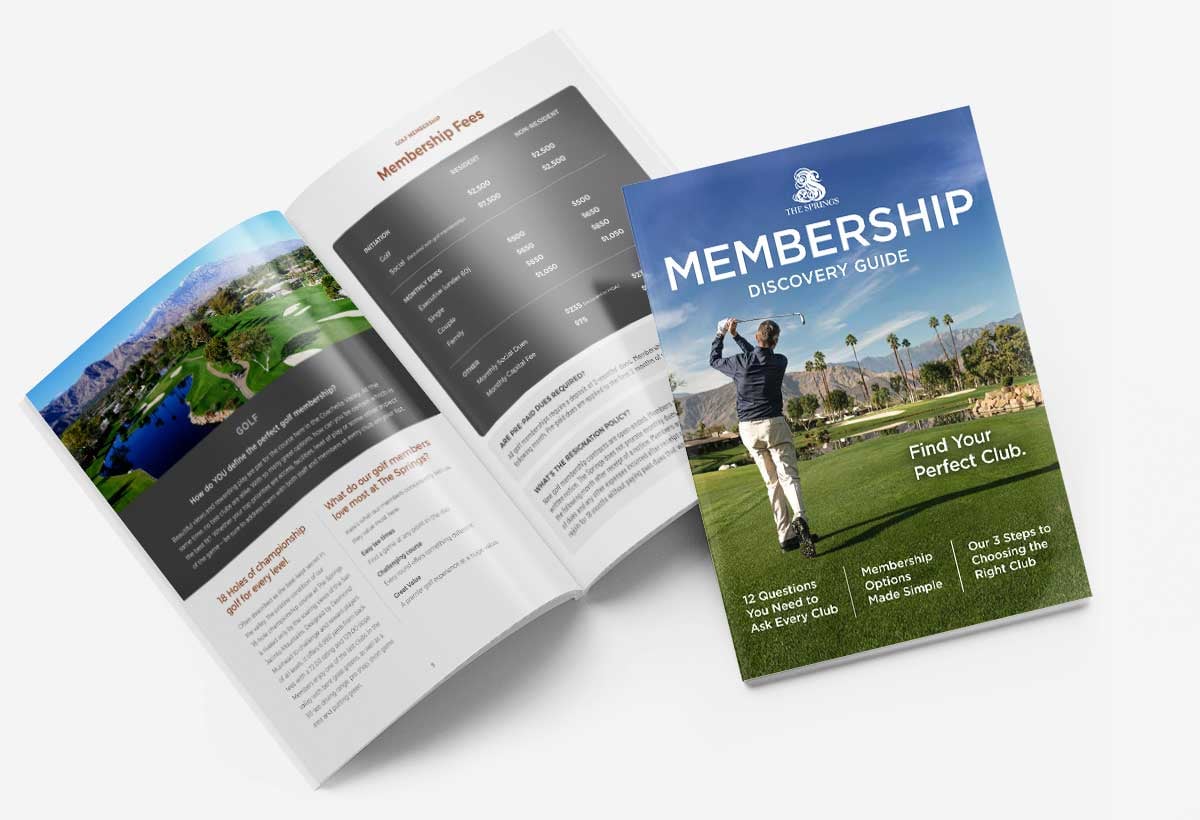 The Springs Country Club Membership Guide